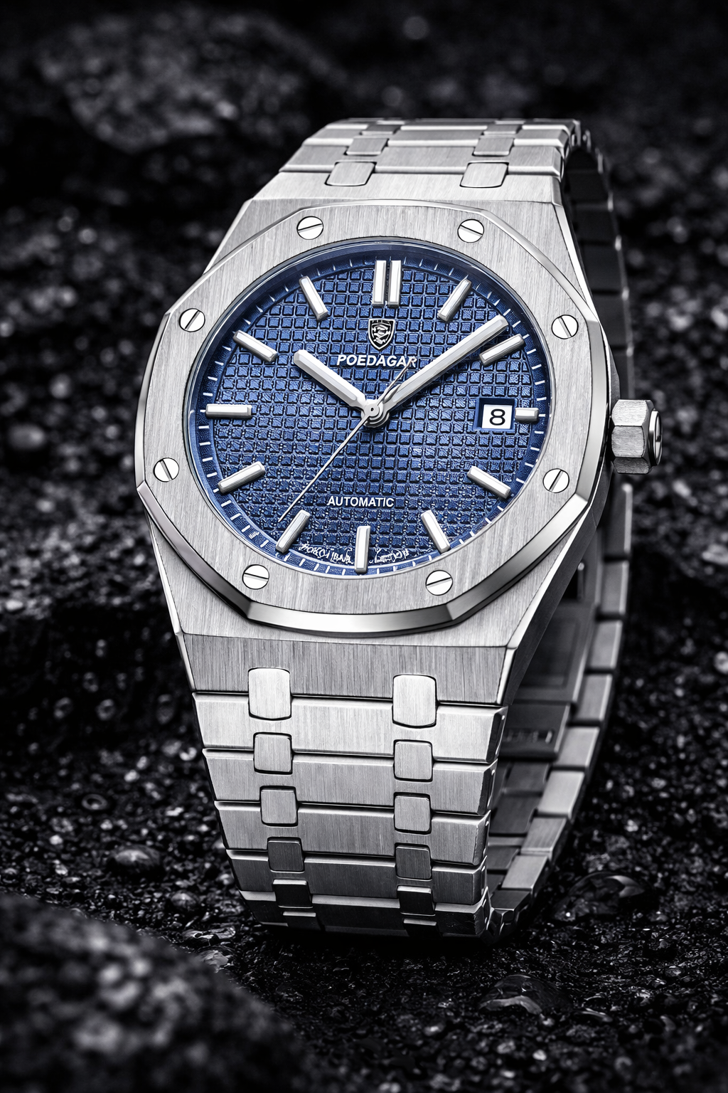 Imperial Steel Watch - Blue Edition