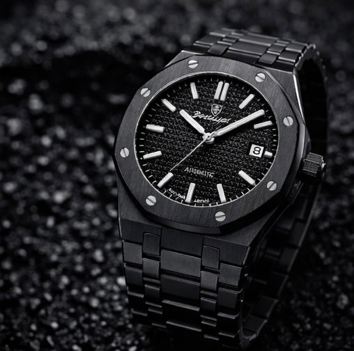 Imperial Steel Watch - Black Edition