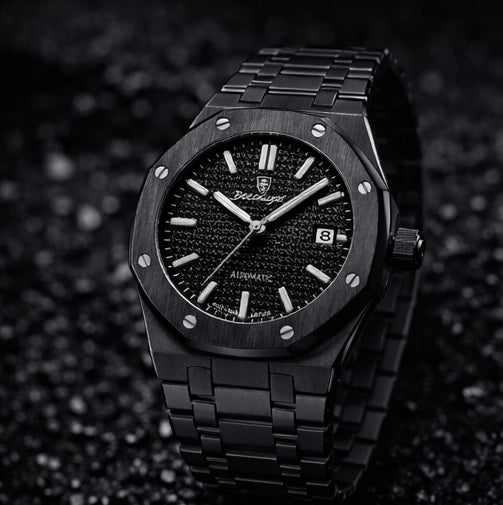 Imperial Steel Watch - Black Edition