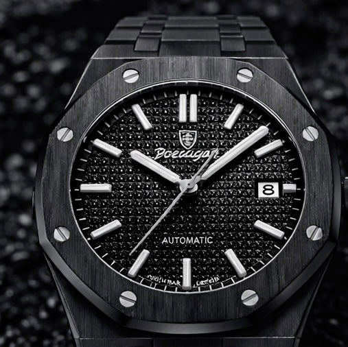 Imperial Steel Watch - Black Edition